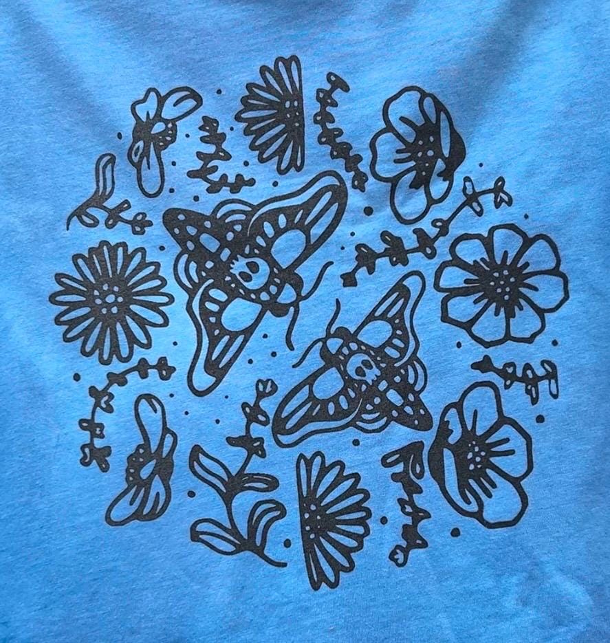 Moon Garden Tee (adult and kids sizes)