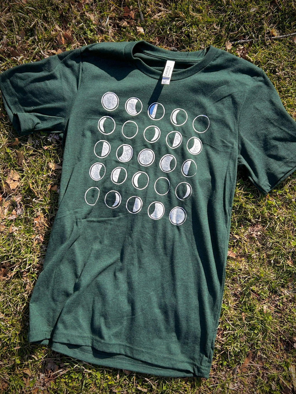 Lunar phases Tee (adult and kids sizes)