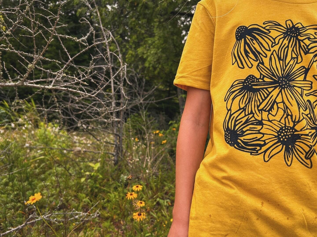 Coneflowers and Black-Eyed Susan Tee (KIDS SIZES)