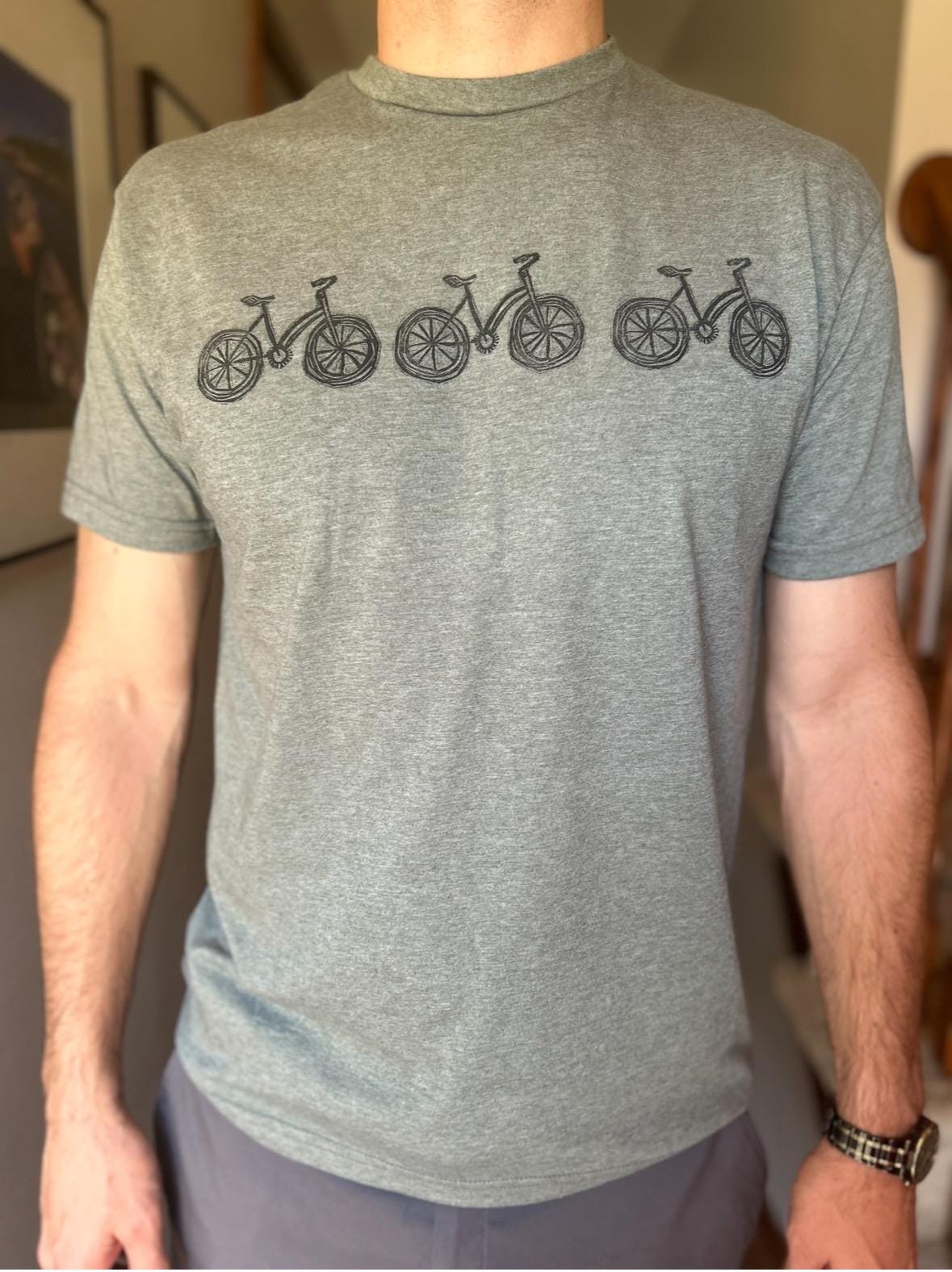 Olive to Bike Tee (ADULT SIZES)